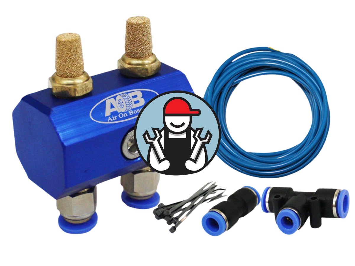 Diff Breather Deluxe Kit 114B 2 Port to suit VW Amarok