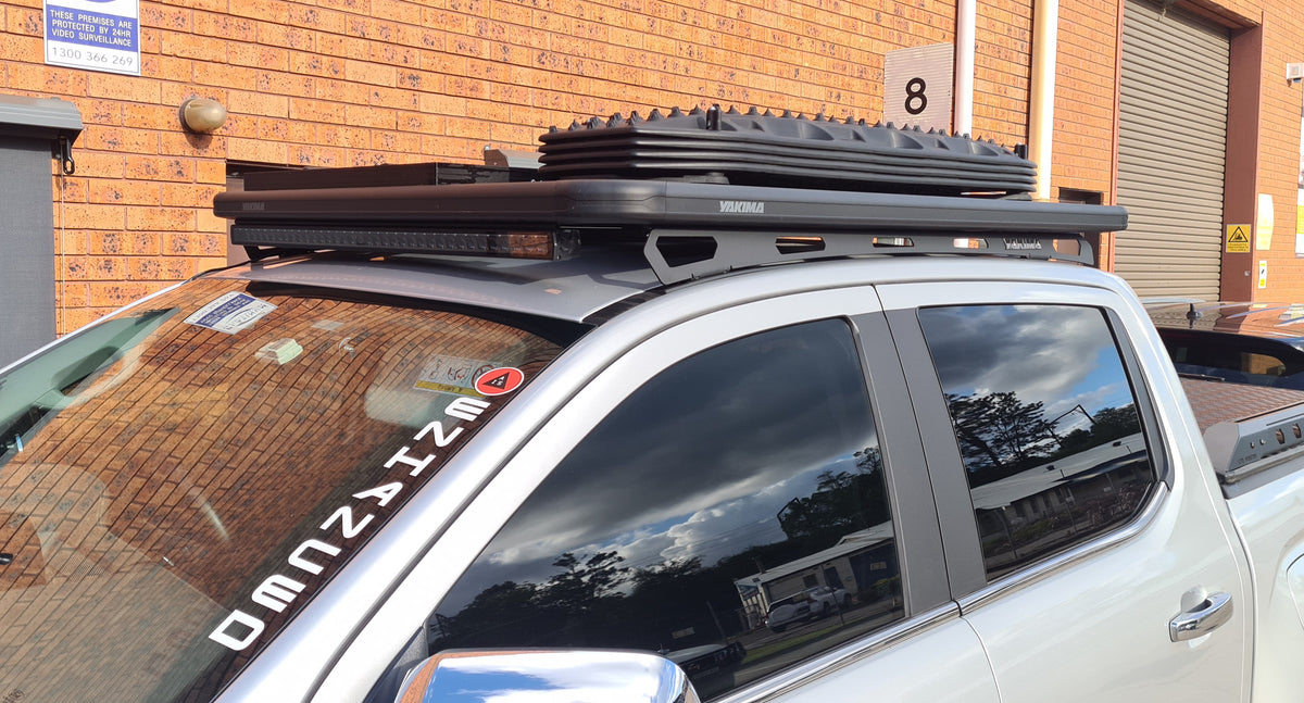 Yakima Roof Racks / LockNLoad Platform & Ruggedline to suit VW Amarok