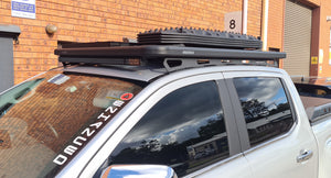 Yakima Roof Racks / LockNLoad Platform & Ruggedline to suit VW Amarok NF 23 On