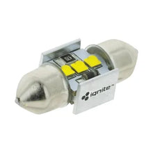 Load image into Gallery viewer, PKT 1 LED SIGNALLING GLOBE 12v 31mm FESTOON WHITE CANBUS - IGL9131