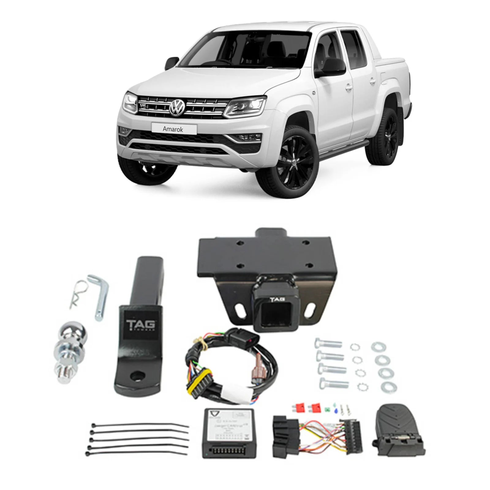 Vw amarok tow bar kit discount