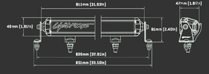 Viper 30 Inch Single Row LED Light Bar
