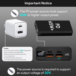 USB C to DC5521 Power Cable for Starlink Mini - 5 Meters