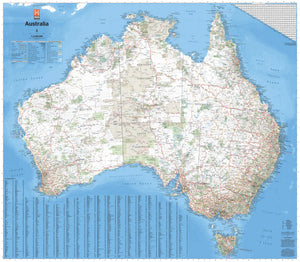 Hema - Australia Large Map