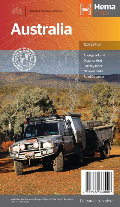 Hema - Australia Large Map
