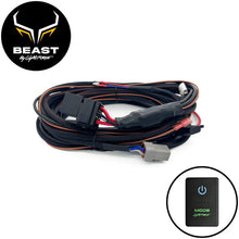 Load image into Gallery viewer, BEAST Driving Light Universal Wiring Harness - 12V