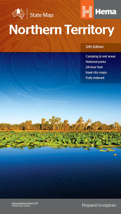Hema - Northern Territory State Map