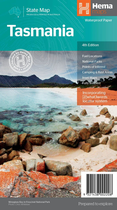 Hema - Tasmania State Map