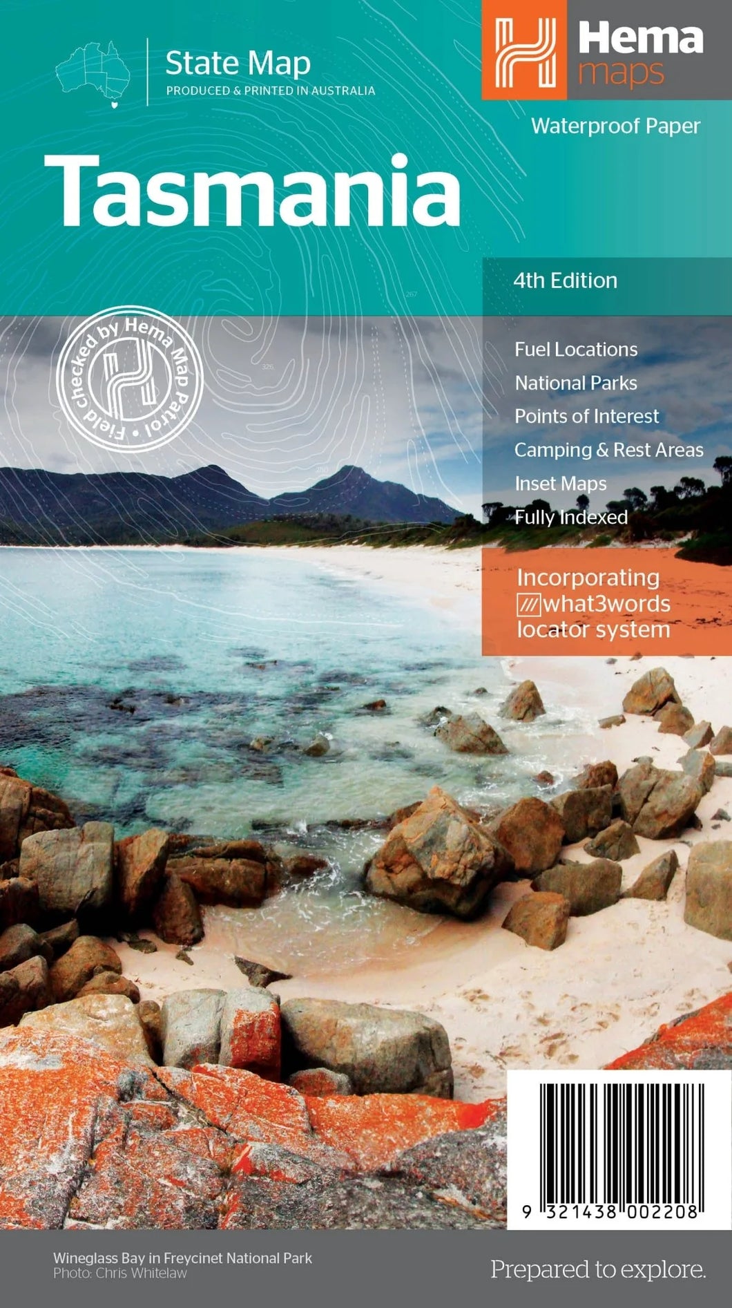 Hema - Tasmania State Map