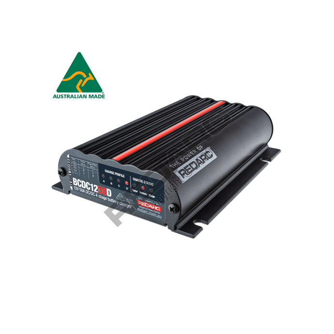 Redarc Dual Input 50A In Vehicle DC Battery Charger
