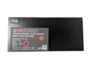 100AH Slimline Lithium Deep Cycle Battery