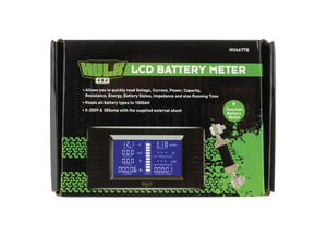 Hulk LCD Battery Meter with 12v Shunt