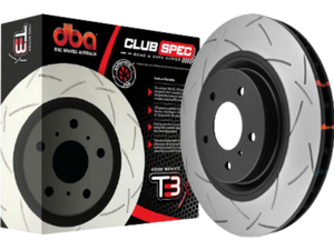 DBA 4000 Series T3 Slotted Brake Rotor (pair)