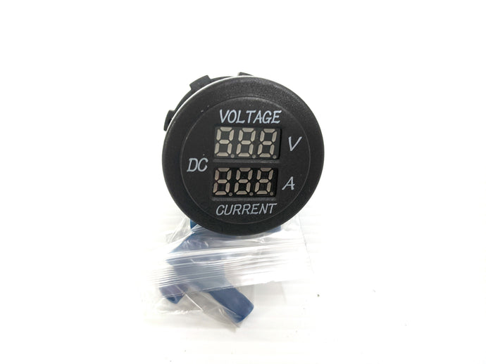 Hulk Voltmeter & Ammeter 12-24v car mount