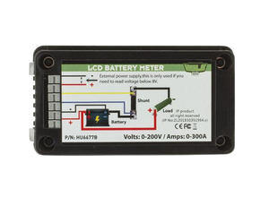 Hulk LCD Battery Meter with 12v Shunt