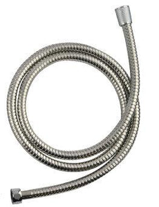 Shower Head - Chrome (Flow Reducer) & Stainless Steel Non Kink Shower Hose 1.5m