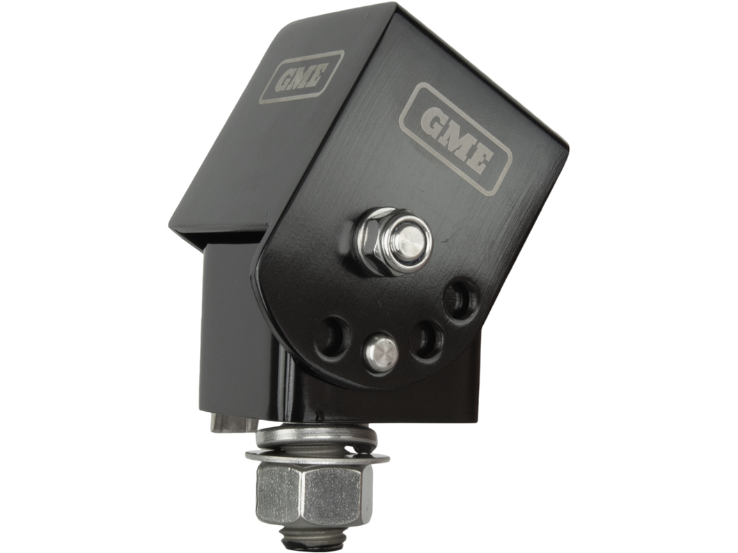 Heavy Duty Fold Down Antenna Mount - Black