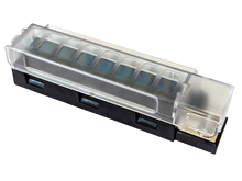 Load image into Gallery viewer, 12v 8 way Fuse Holder with Cover