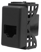 Load image into Gallery viewer, Vehicle RJ45 Panel Mount Socket Outlet for UHF CB Radio Hand Suit Uniden GME Oricom