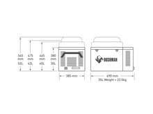 Load image into Gallery viewer, Original Bushman Fridge SC35-52 12v Fridge / Freezer