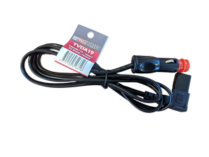 Engel Type J Fridge Cord to Cigarette Lighter / Merit Hella Plug 1.8M