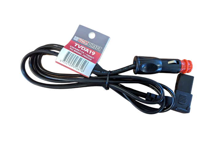 Engel Type J Fridge Cord to Cigarette Lighter / Merit Hella Plug 1.8M